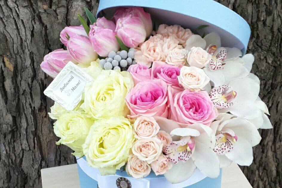 Красивые Цветы В Коробках С Поздравлениями