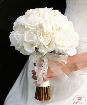 белоснежный букет невесты